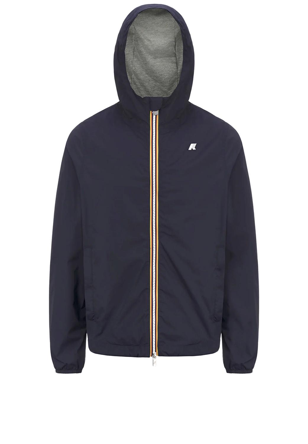  K-way Giacca Jack Stretch Nylon Blue Uomo - 1