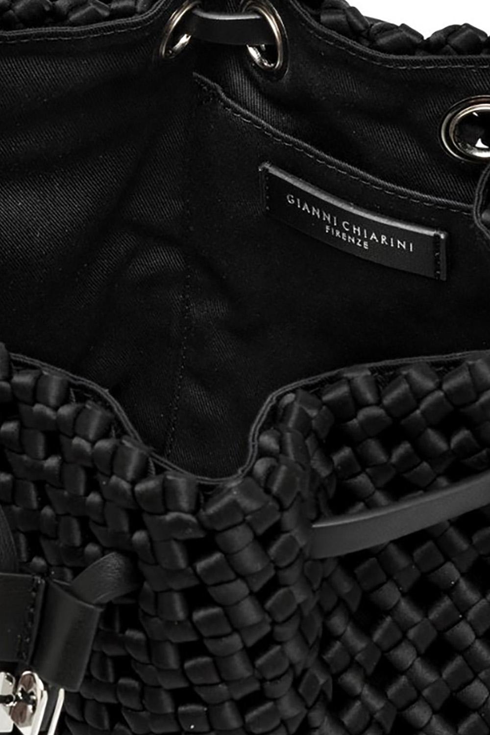  Gianni Chiarini Borsa Fiore Nero Woman - 4