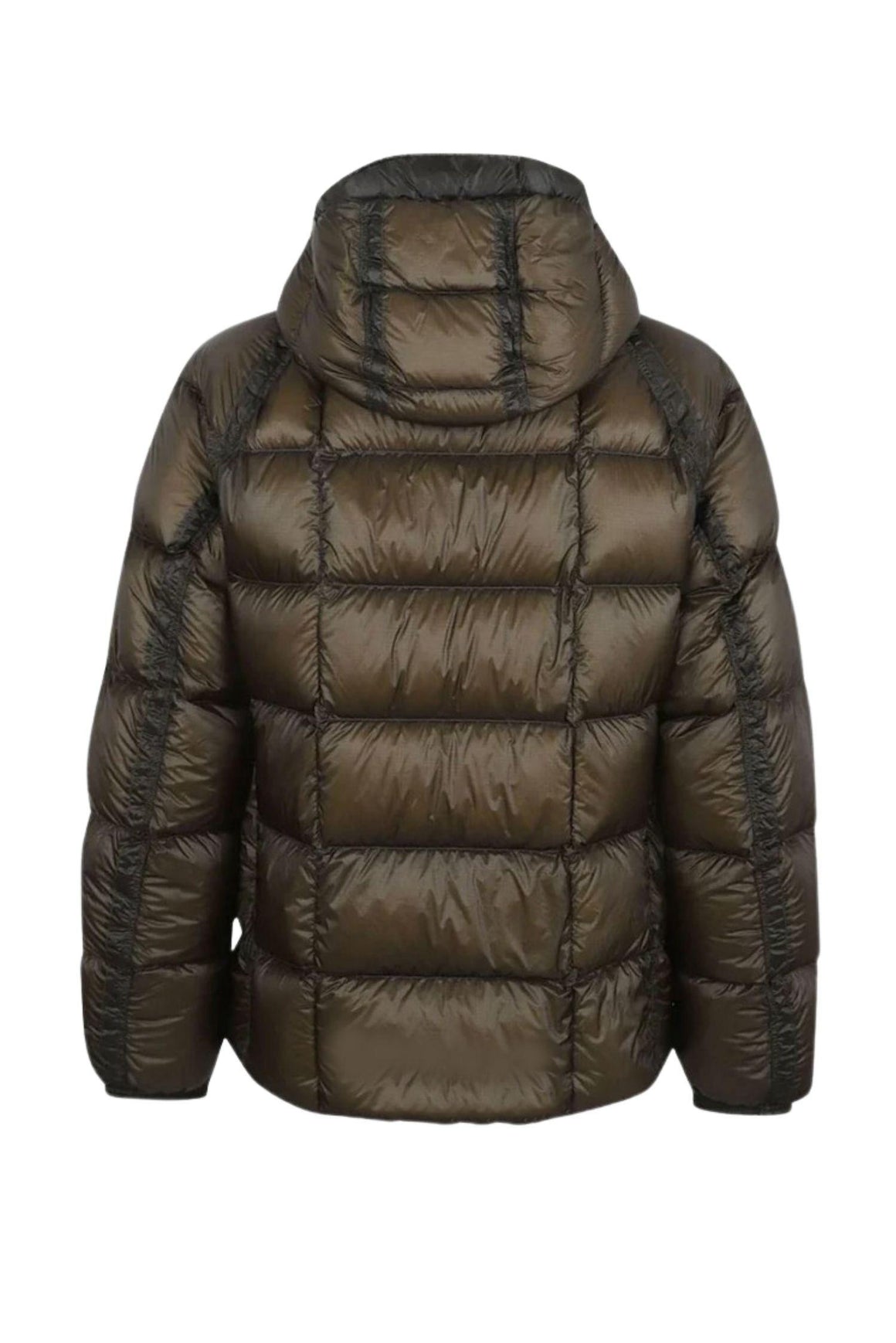  Cp Company Shell Hooded Down Puffer Jacket Ivy Green Uomo - 3