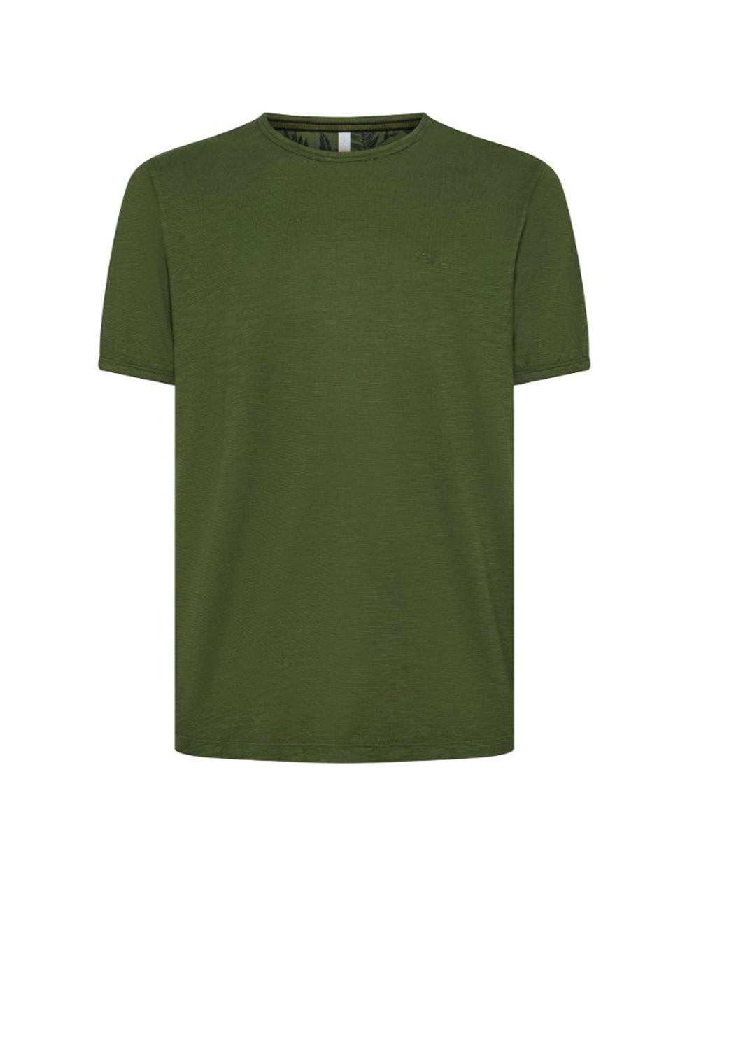  Sun 68 T-shirt Round Verde Scuro Uomo - 1