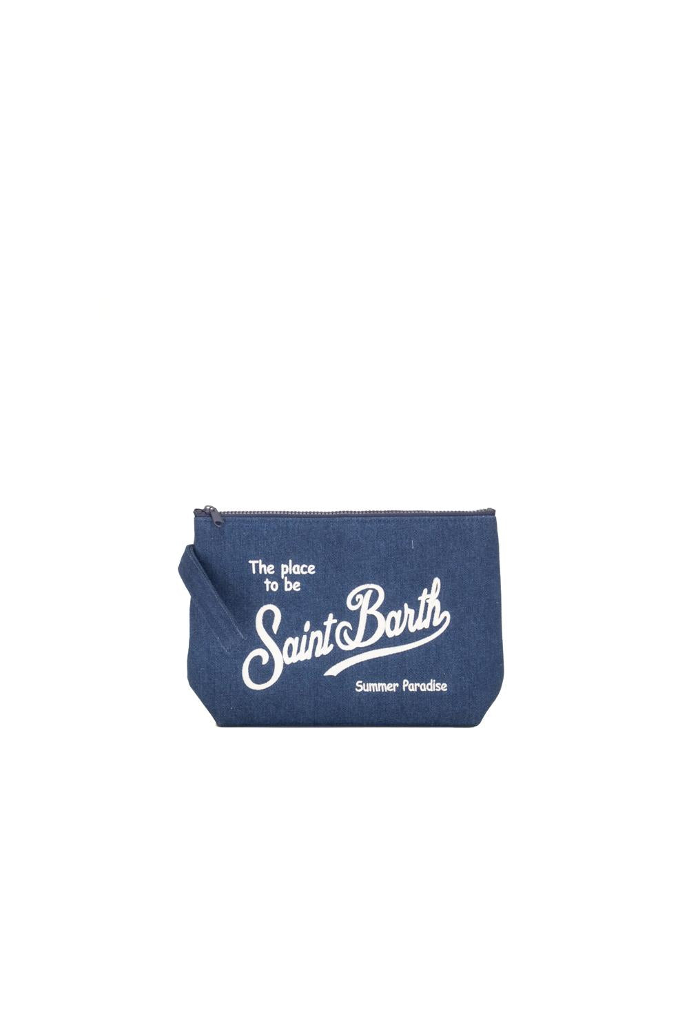  Mc2 Saint Barth Pochette Aline Denim Woman - 1