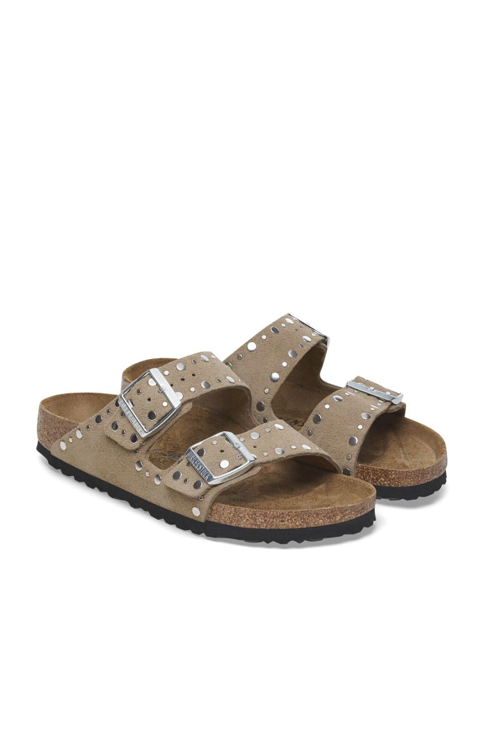  Birkenstock Arizona Rivet Taupe Woman - 2