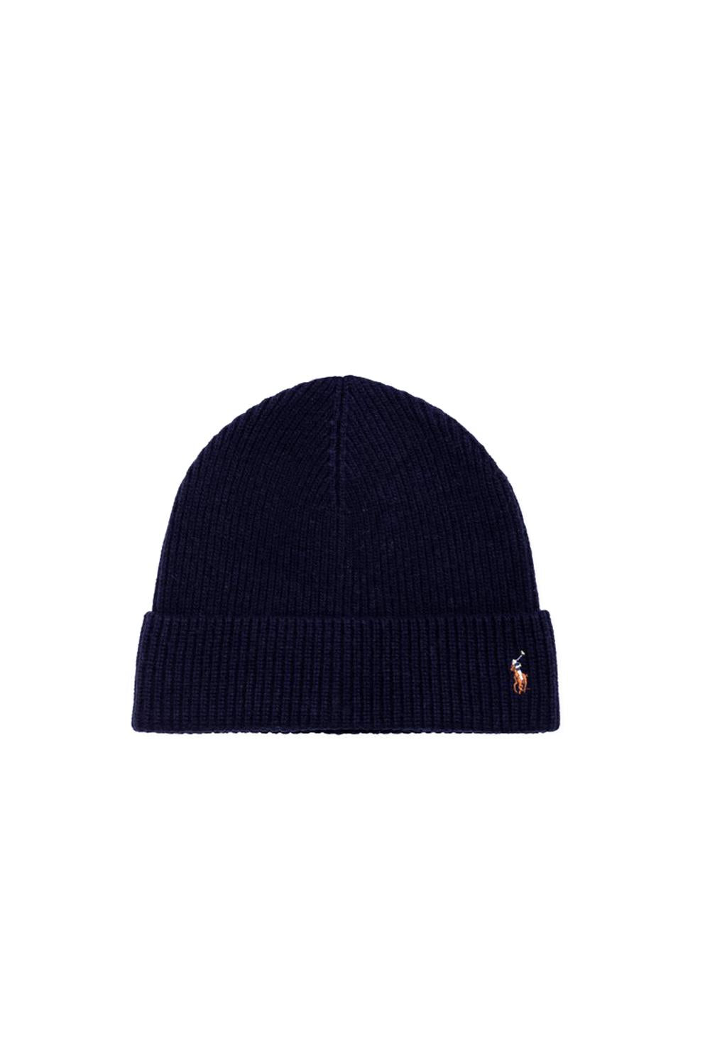  Ralph Lauren Beanie Polo Navy Uomo - 1