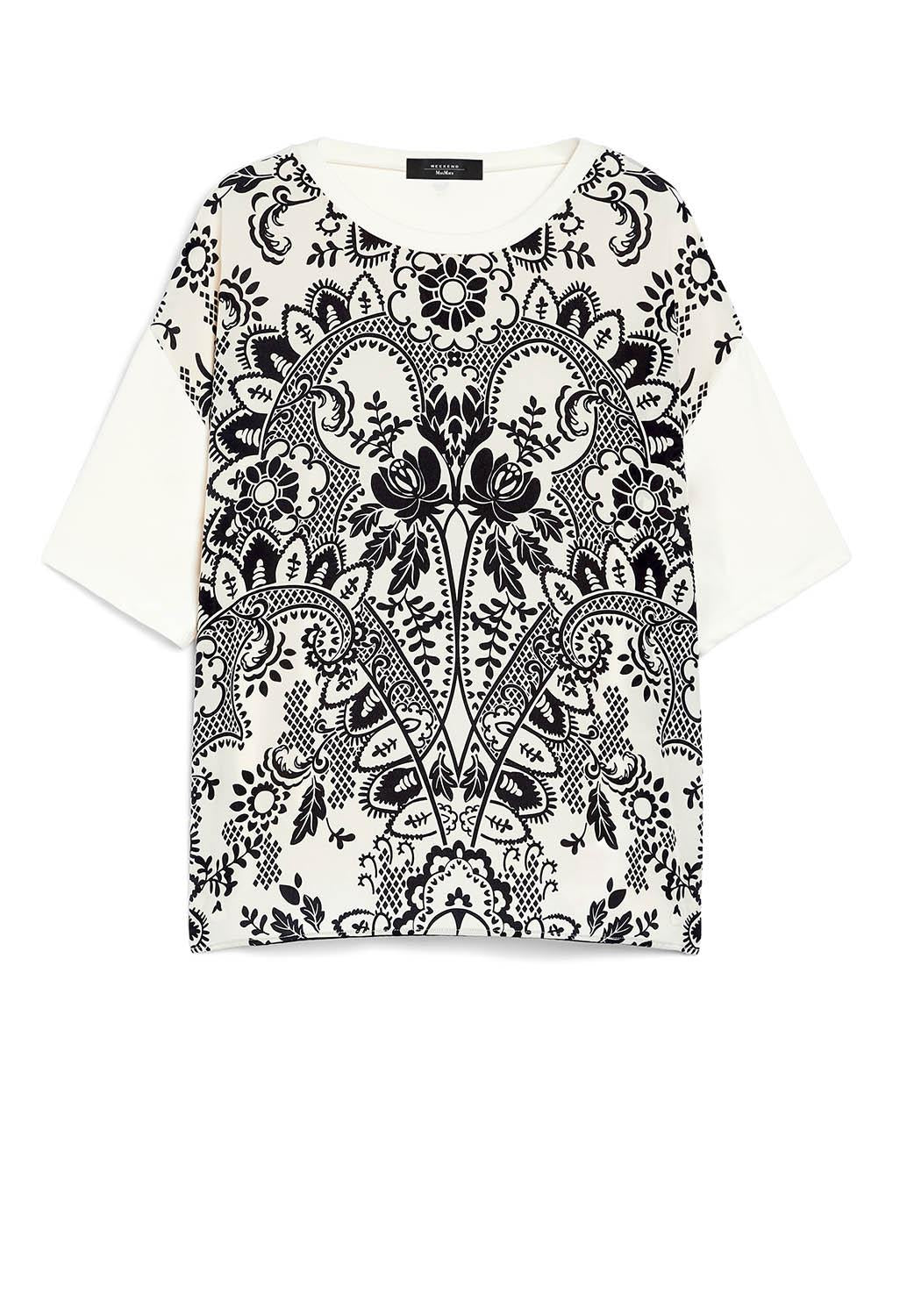  Max Mara Top Pampas Ivory Woman - 1