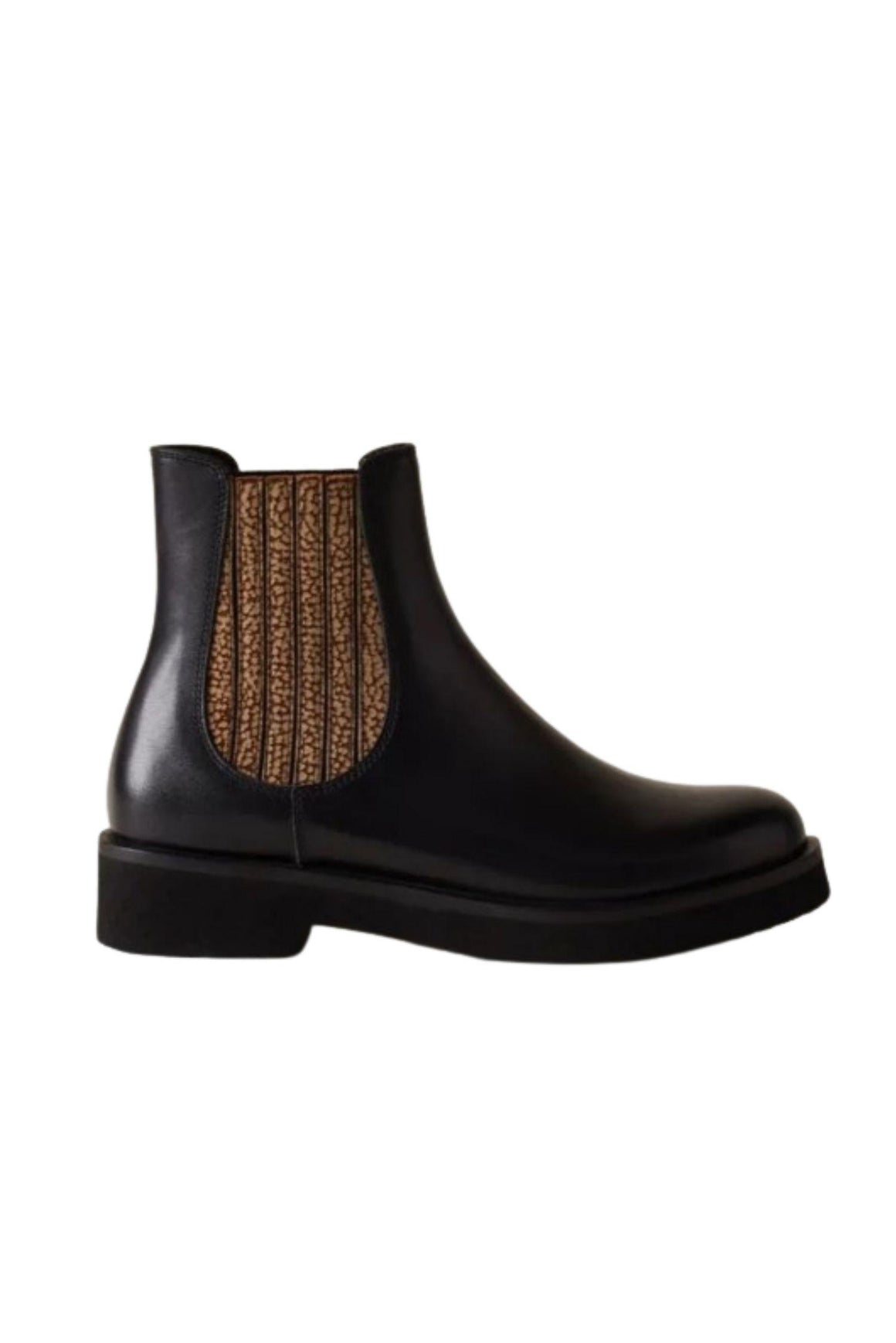  Borbonese Beatles In Pelle Donna Nero Woman - 1