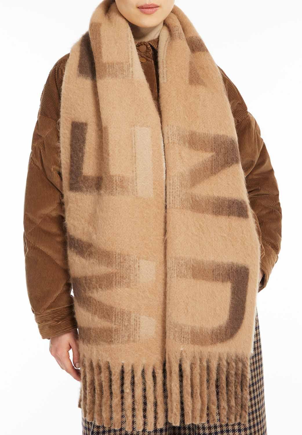  Max Mara Sciarpa Esedra Cammello Woman - 3