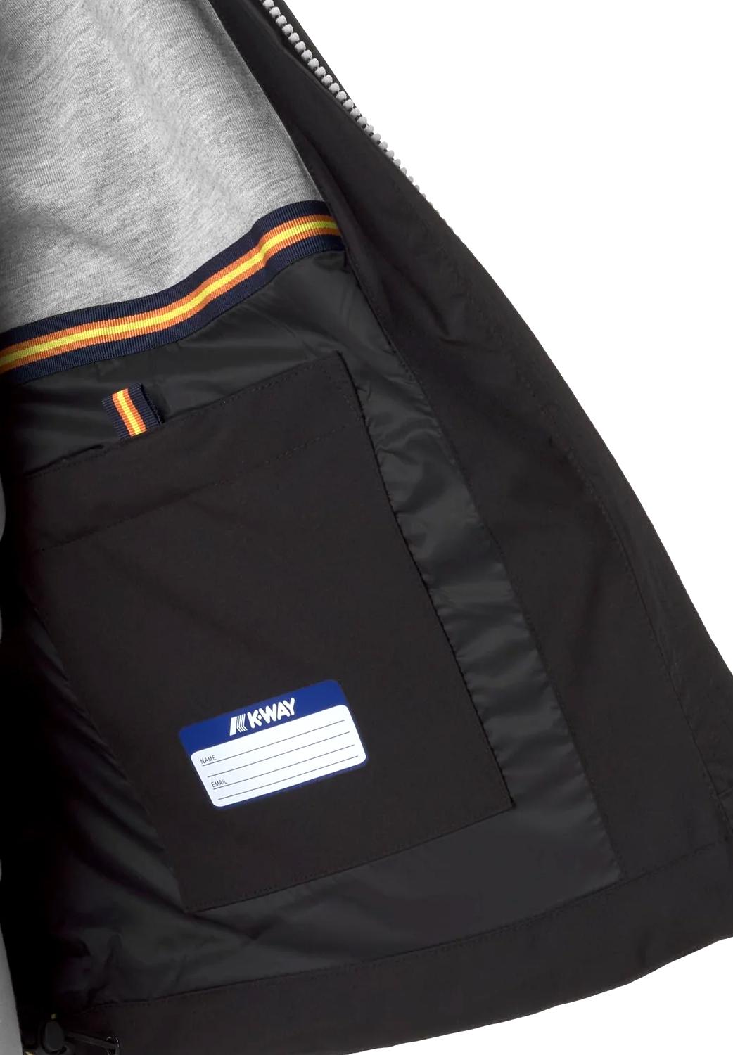  K-way Giacca Marguerite Black Woman - 5