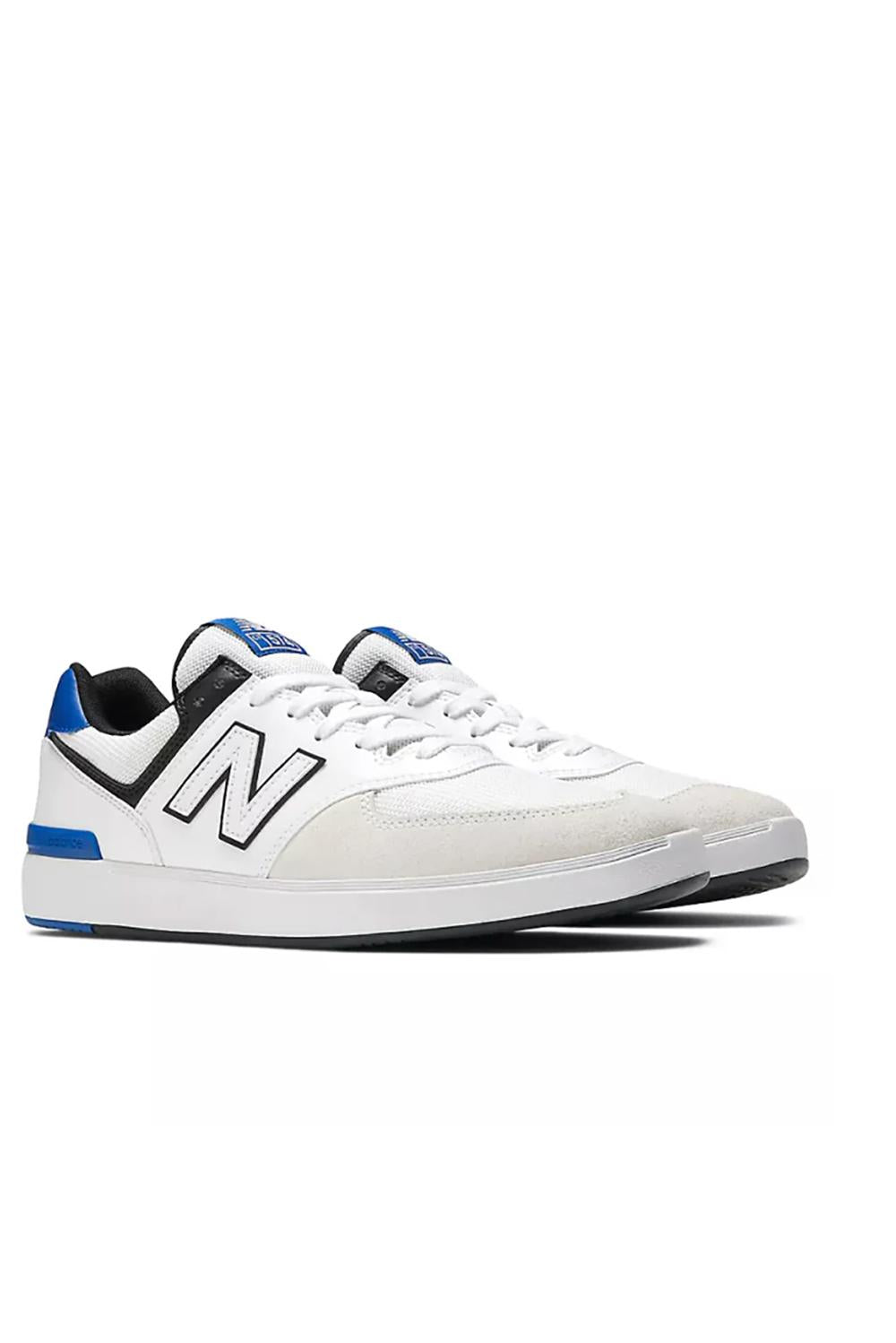  New Balance Ct574 Sneakers White/royal Woman - 7