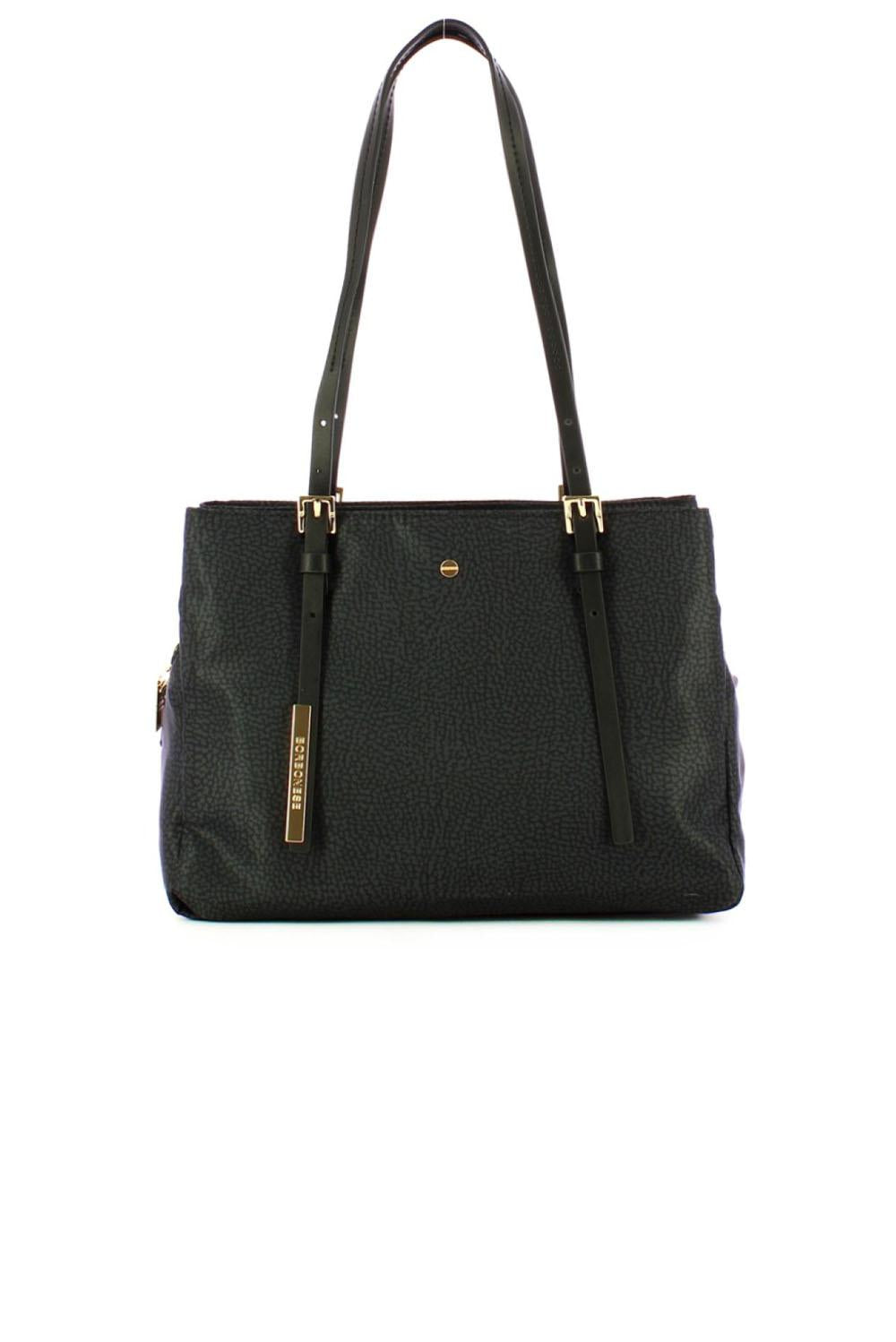  Borbonese Shopper Hobo Nero Woman - 1