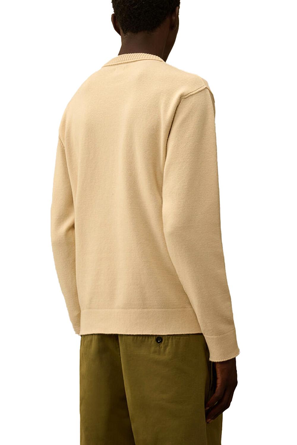  Cp Company Maglione Girocollo Pistachio Shell Uomo - 3