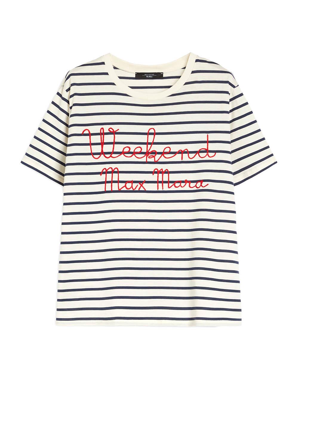  Max Mara T-shirt Olga Navy Woman - 1