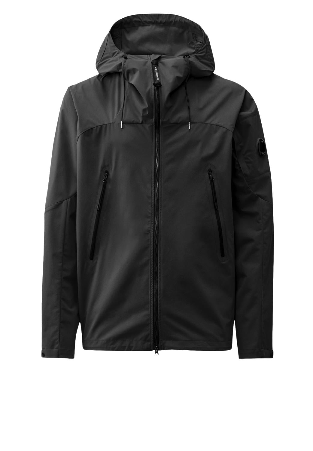  Cp Company Cp Comapny Pro-tek Hooded Jacket Black Uomo - 1