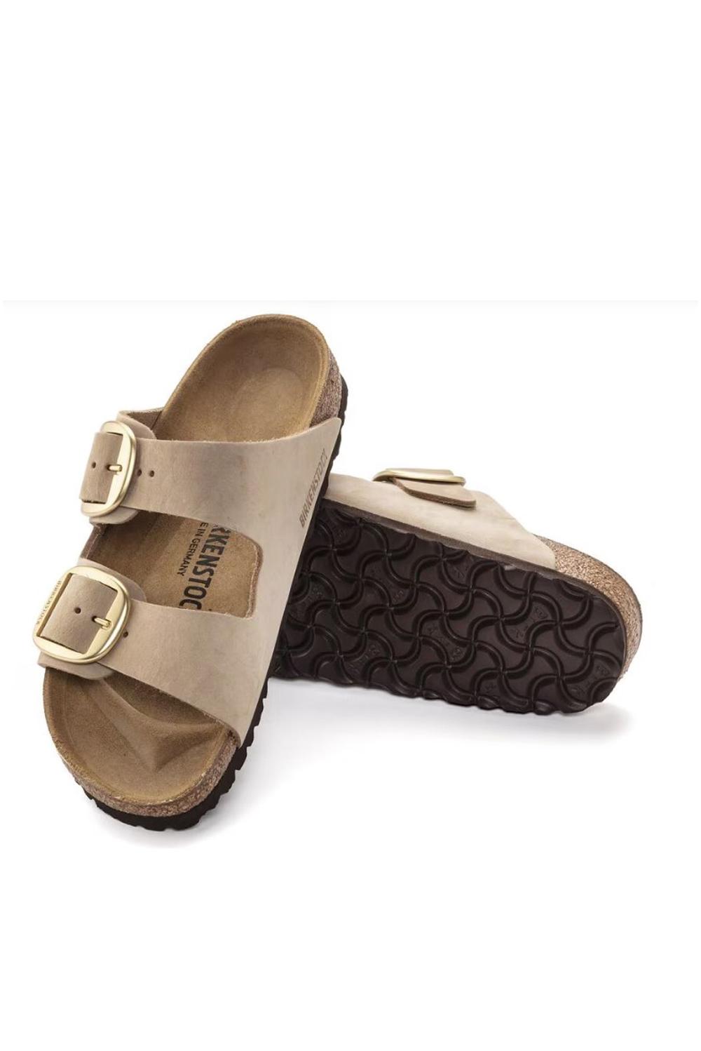  Birkenstock Arizona Big Buckle Sandcastle Woman - 3