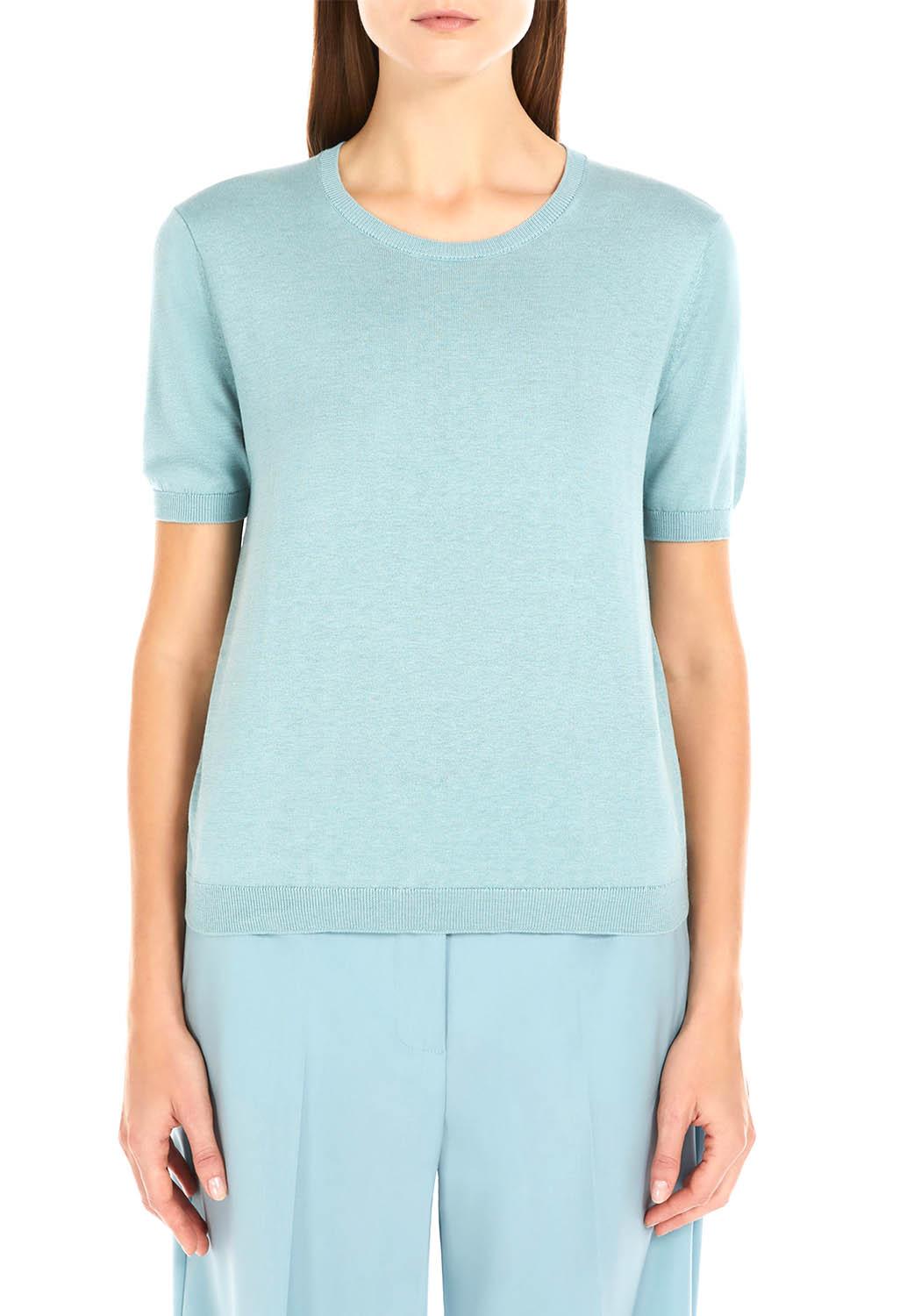 Max Mara T-shirt Zibetto Verde Woman - 2