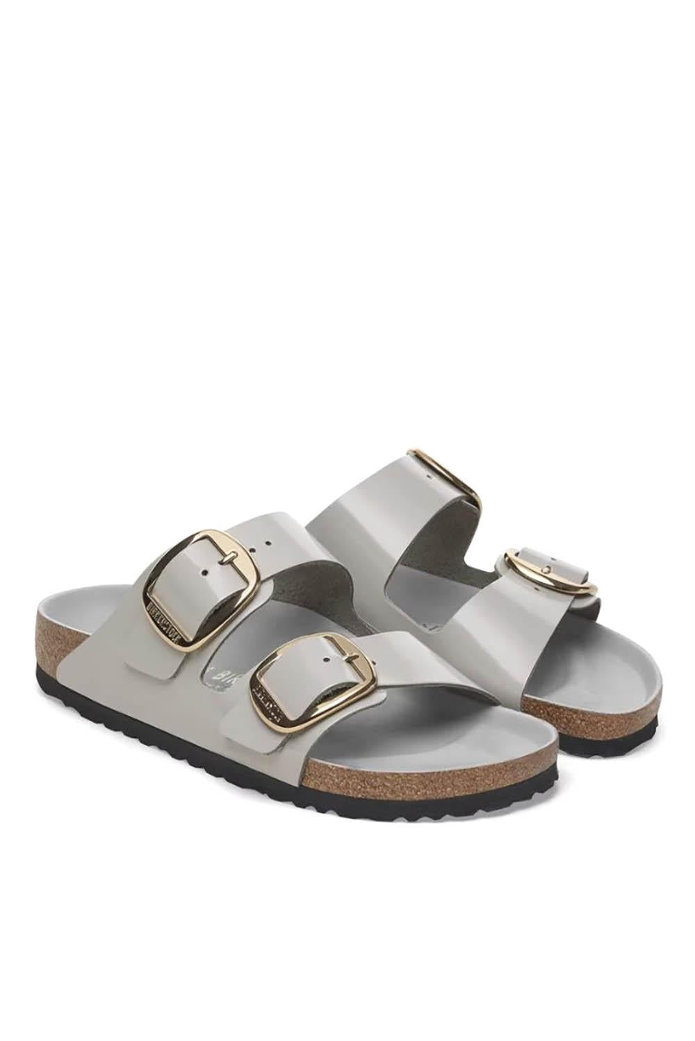  Birkenstock Arizona Big Buckle Shine Stone Coin Woman - 4