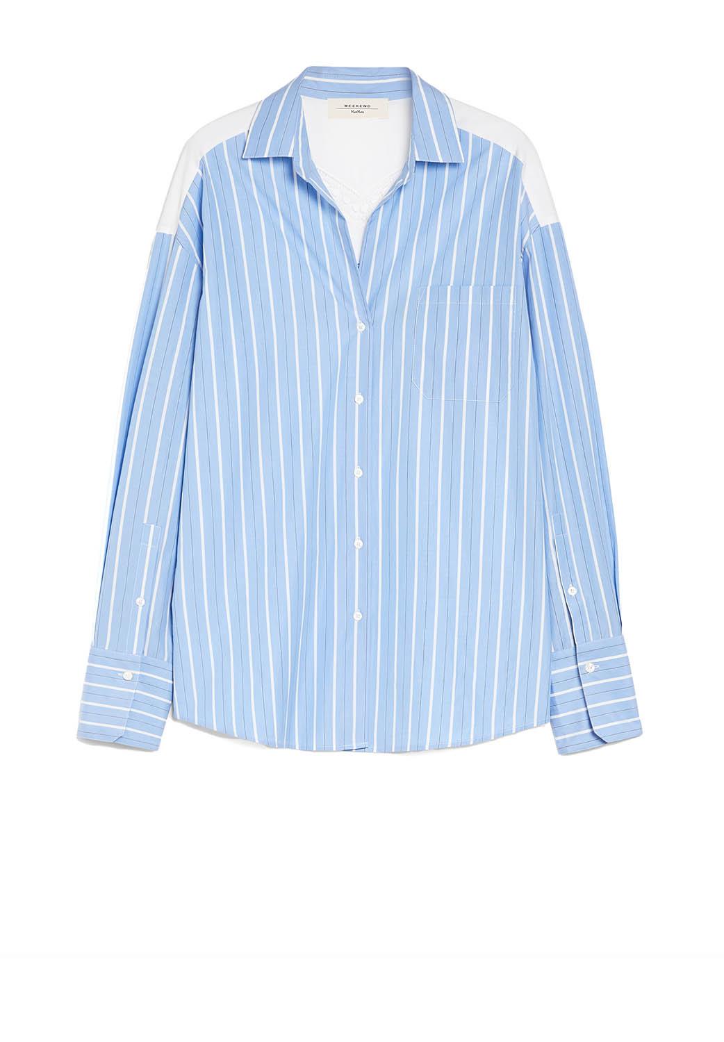  Max Mara Camicia Nadar Light Blue Woman - 1