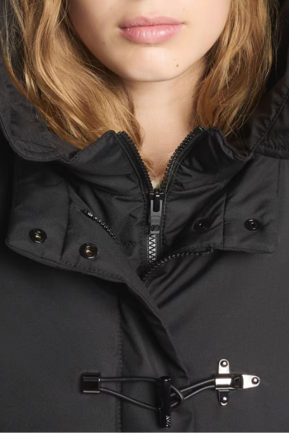  Fay Toggle Coat In Gabardine Tecnico Woman - 3