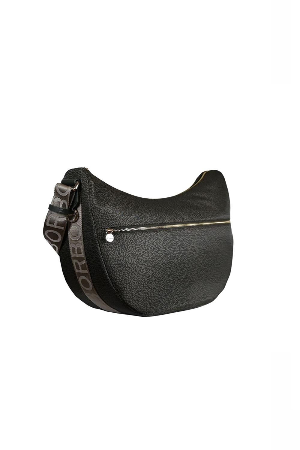  Borbonese Luna Bag Small Alloro Woman - 2