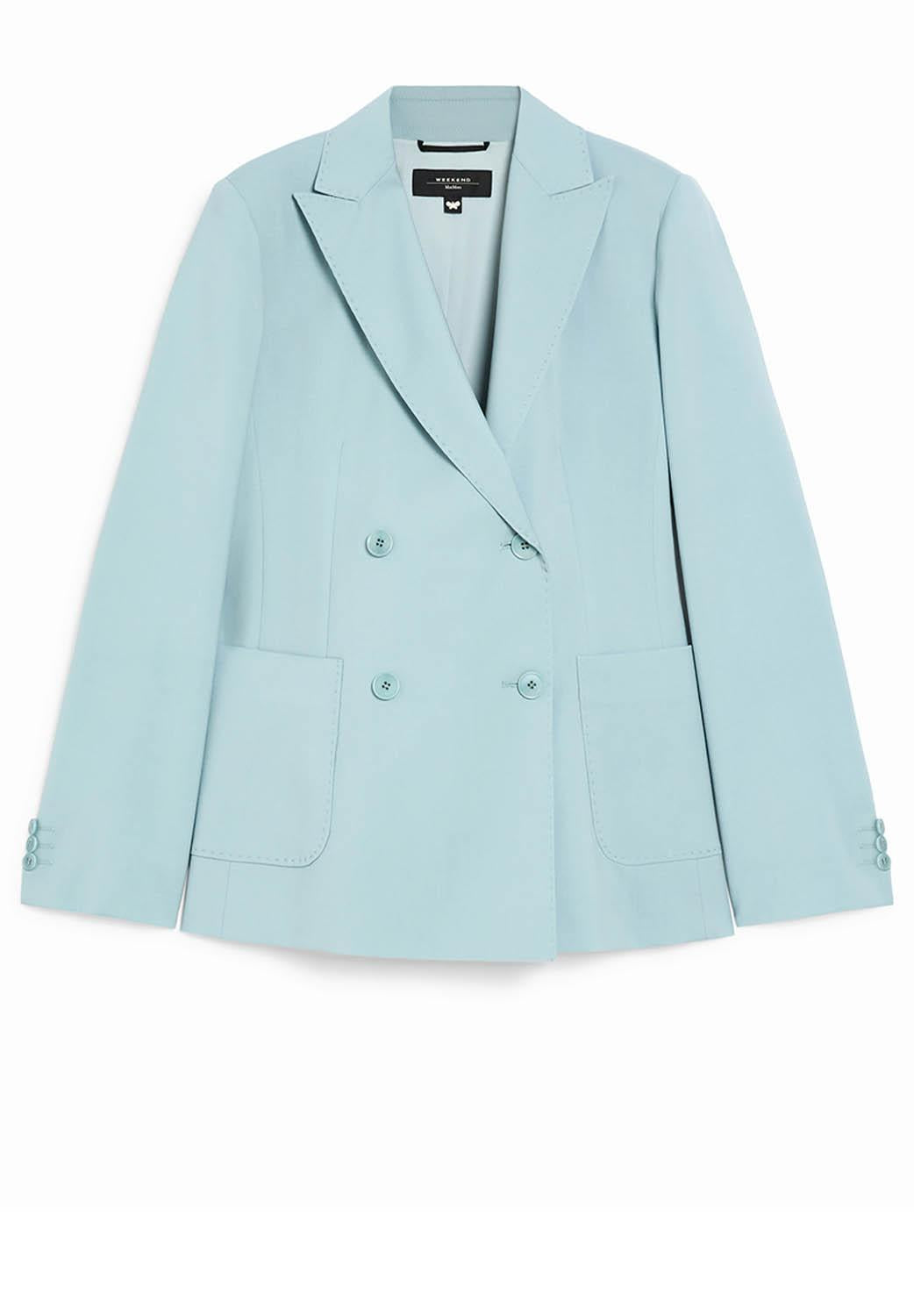  Max Mara Giacca Blazer Nervoso Verde Woman - 1