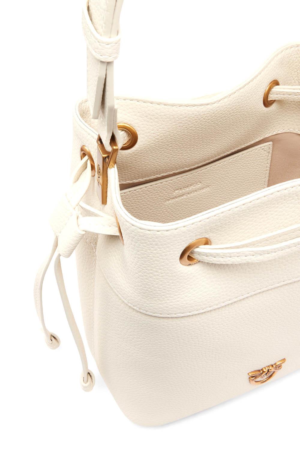  Pinko Borsa Secchiello Bianco Woman - 3