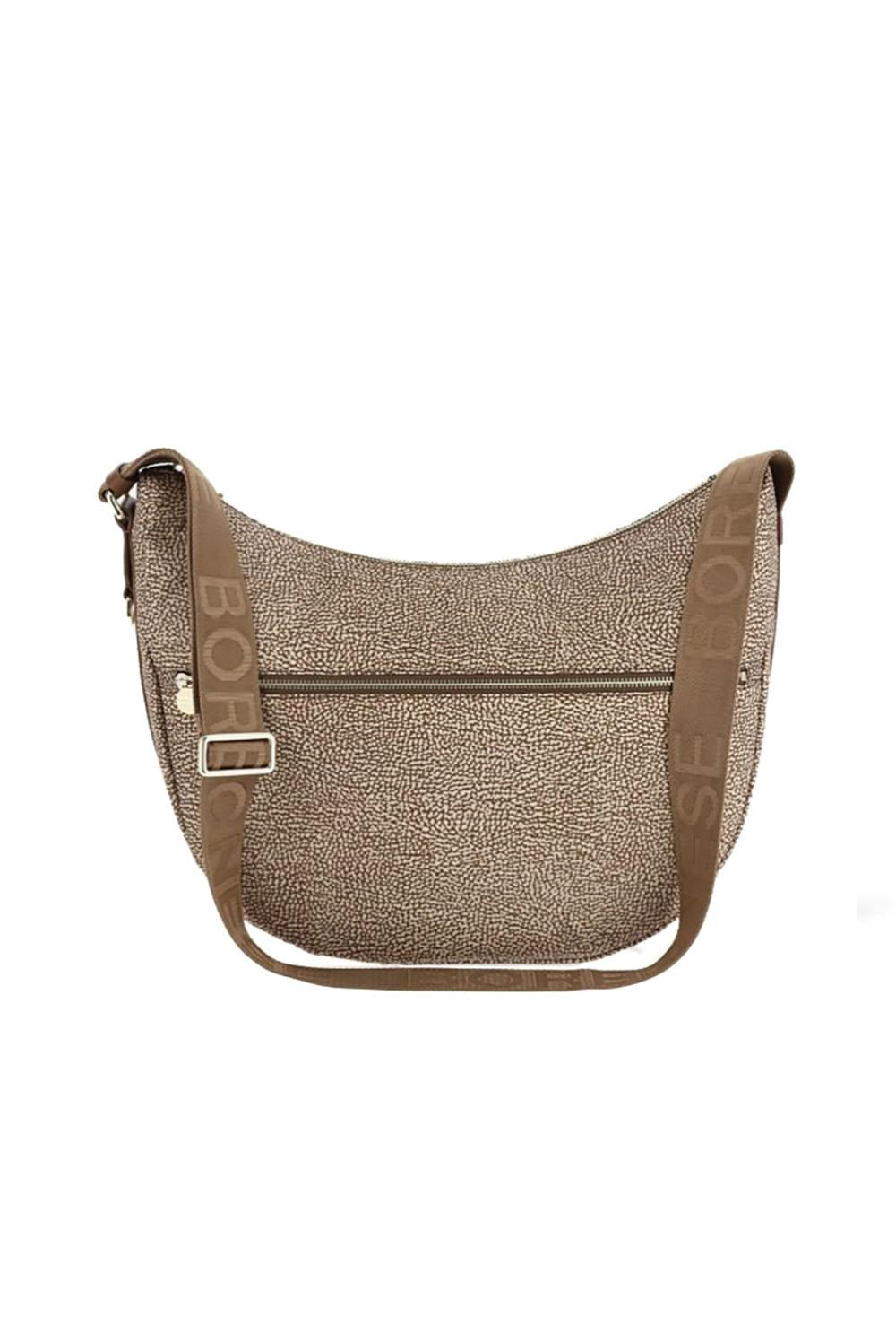  Borbonese Eco Line Luna Bag Middle Beige Woman - 1