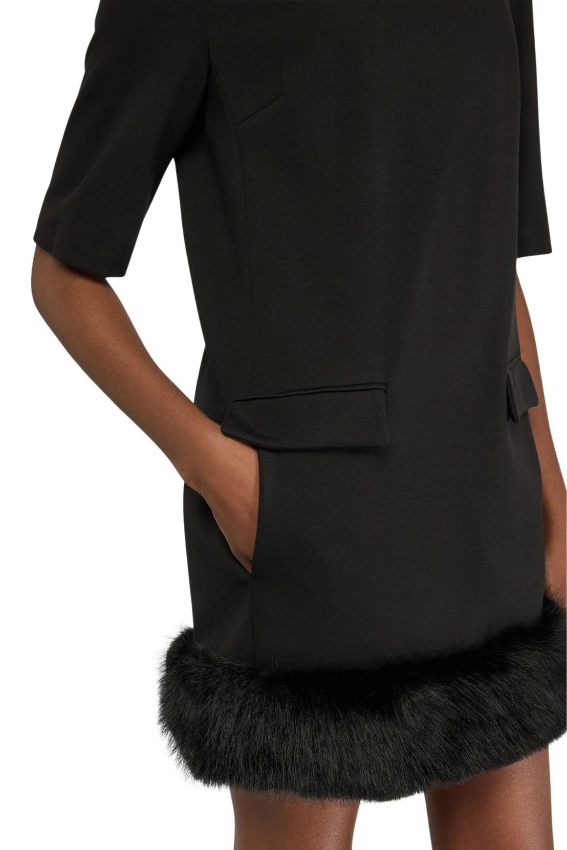  Semicouture Abito Arcadia Nero Woman - 3