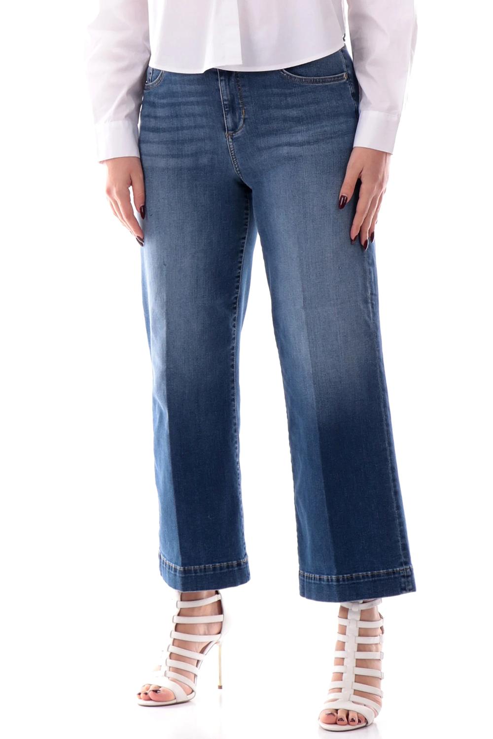  Liu Jo Jeans Cropped Flare Blu Woman - 7