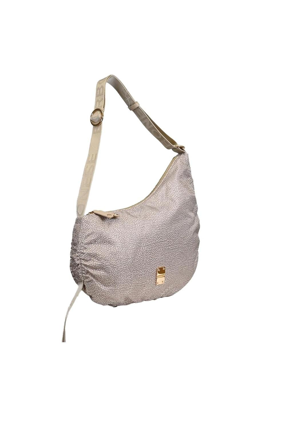  Borbonese Cross Over Small Sabbia Woman - 5