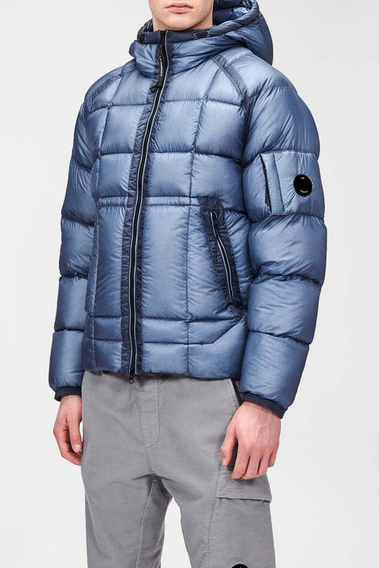 Shell Hooded Down Jacket
