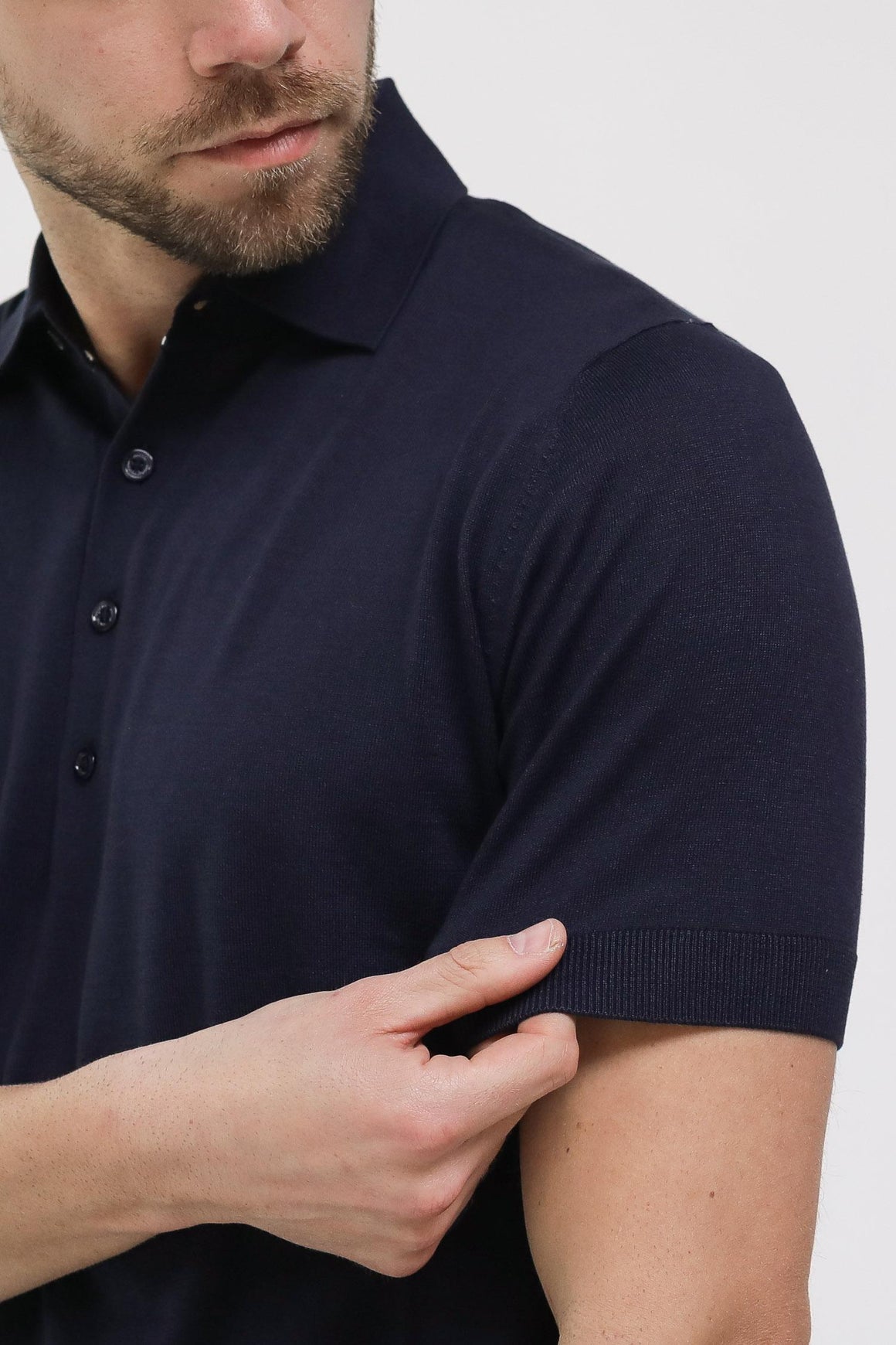  Paolo Pecora Polo Blu Uomo - 5