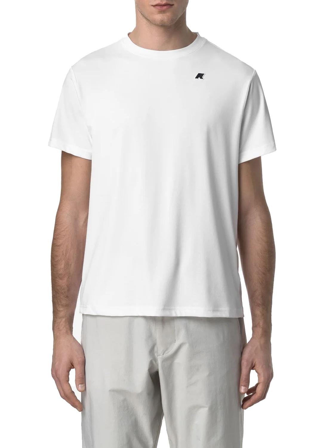  K-way T-shirt Graphite White Uomo - 2