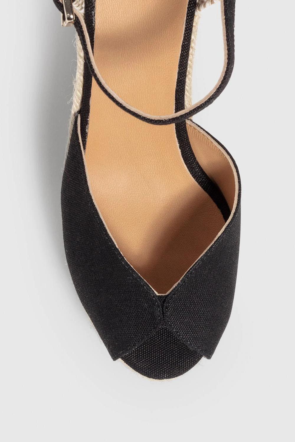  Castaner Zeppa Bianca Nero Woman - 6