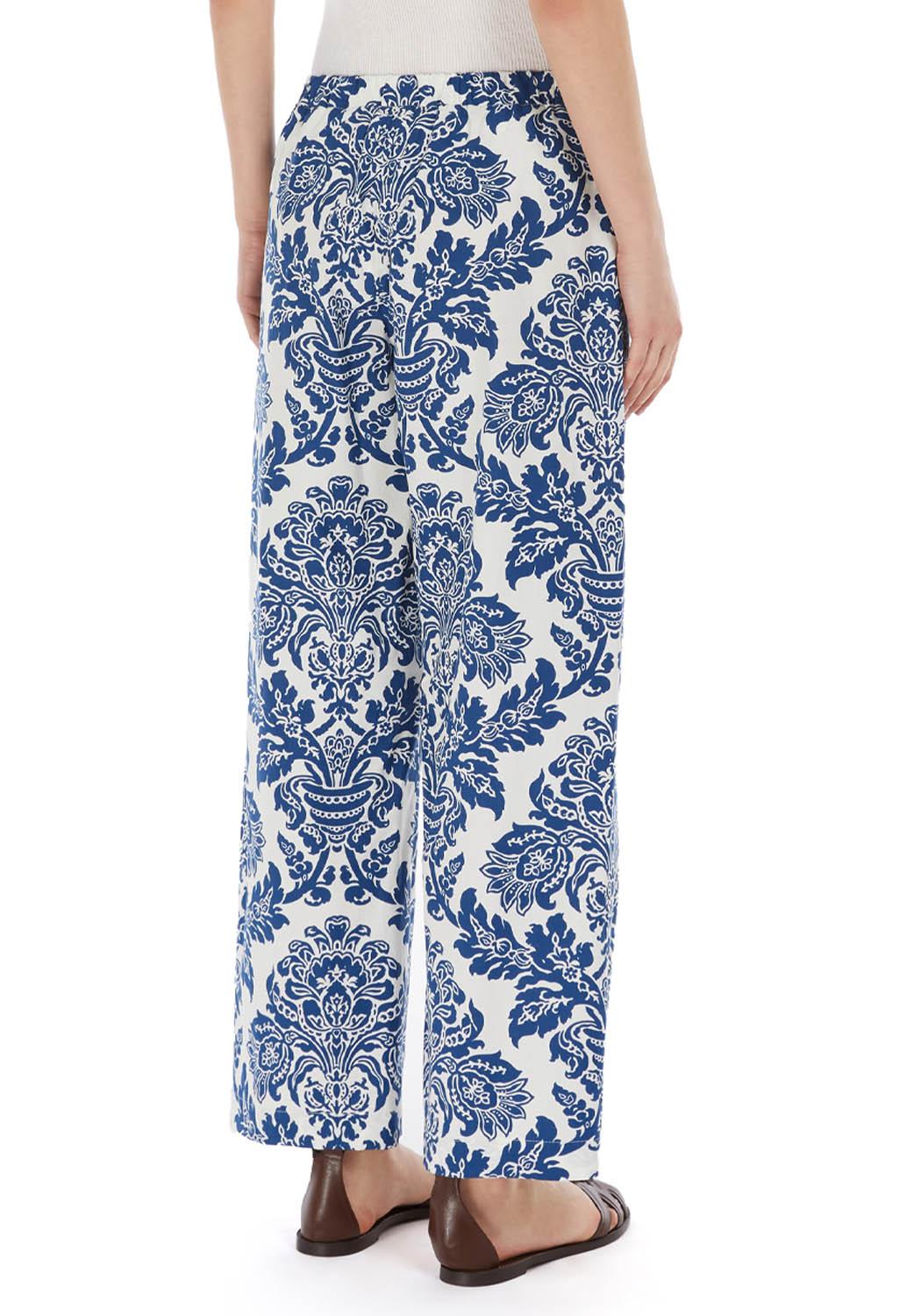  Max Mara Pantaloni Merano Blu Woman - 4