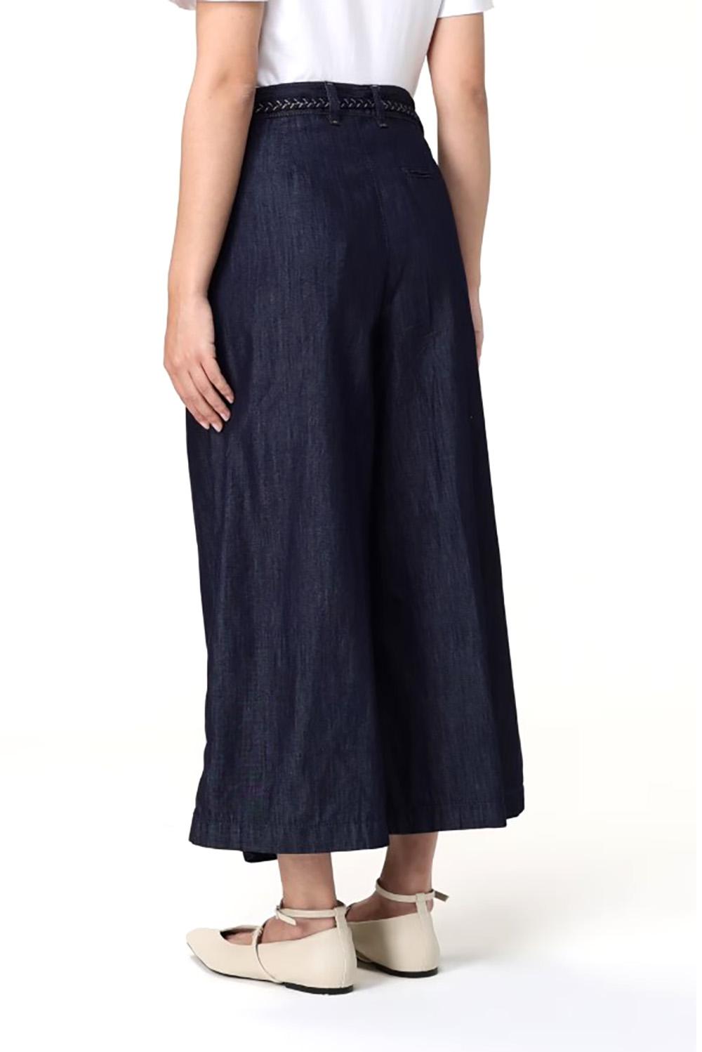  Liu Jo Pantaloni A Palazzo Blu Woman - 3