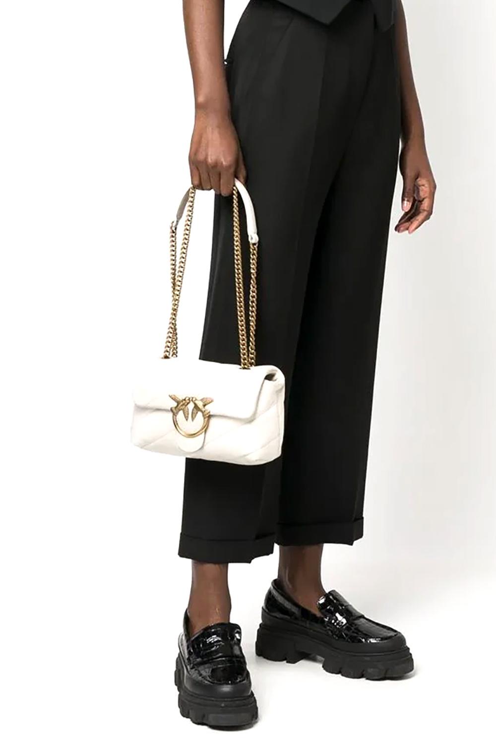  Pinko Love Bag Puff Mini Bianco Woman - 4