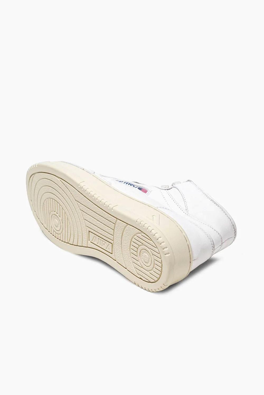  Autry Sneakers Medalist Mid Goat White Woman - 4