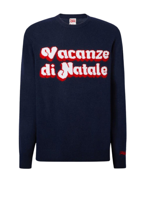  Girocollo Bl Con Jacquard Vacanze Di Natale Mc2 - 1