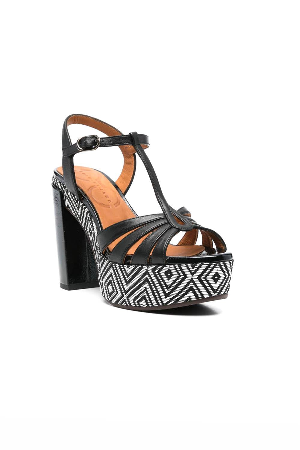  Chie Mihara Sandalo Junni Nero Woman - 2