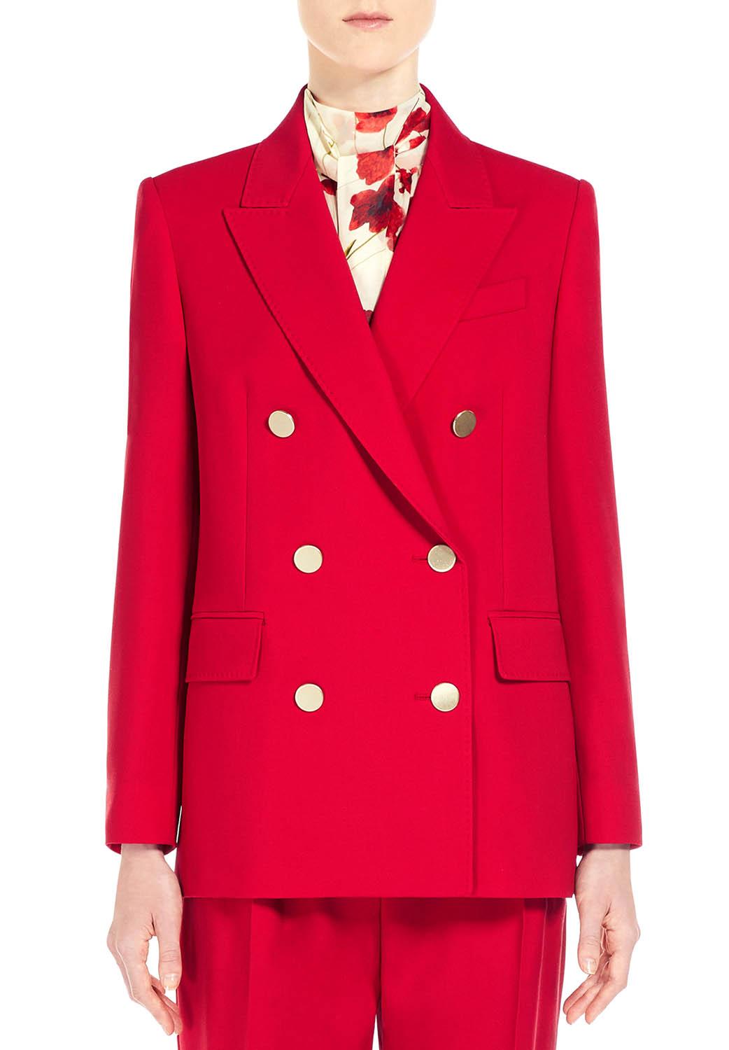  Max Mara Giacca Edicola Red Woman - 5