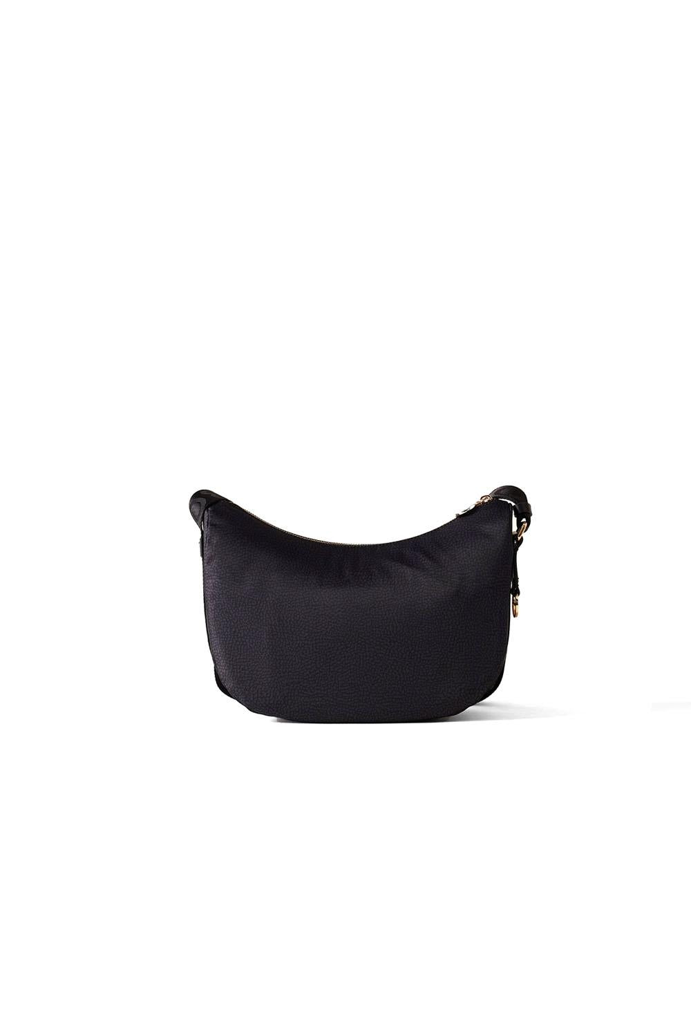  Borbonese Eco Line Luna Bag Mini Nero Woman - 3