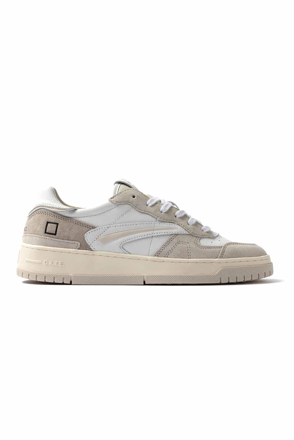  Date D.a.t.e. Sneakers Torneo White Beige Uomo - 1