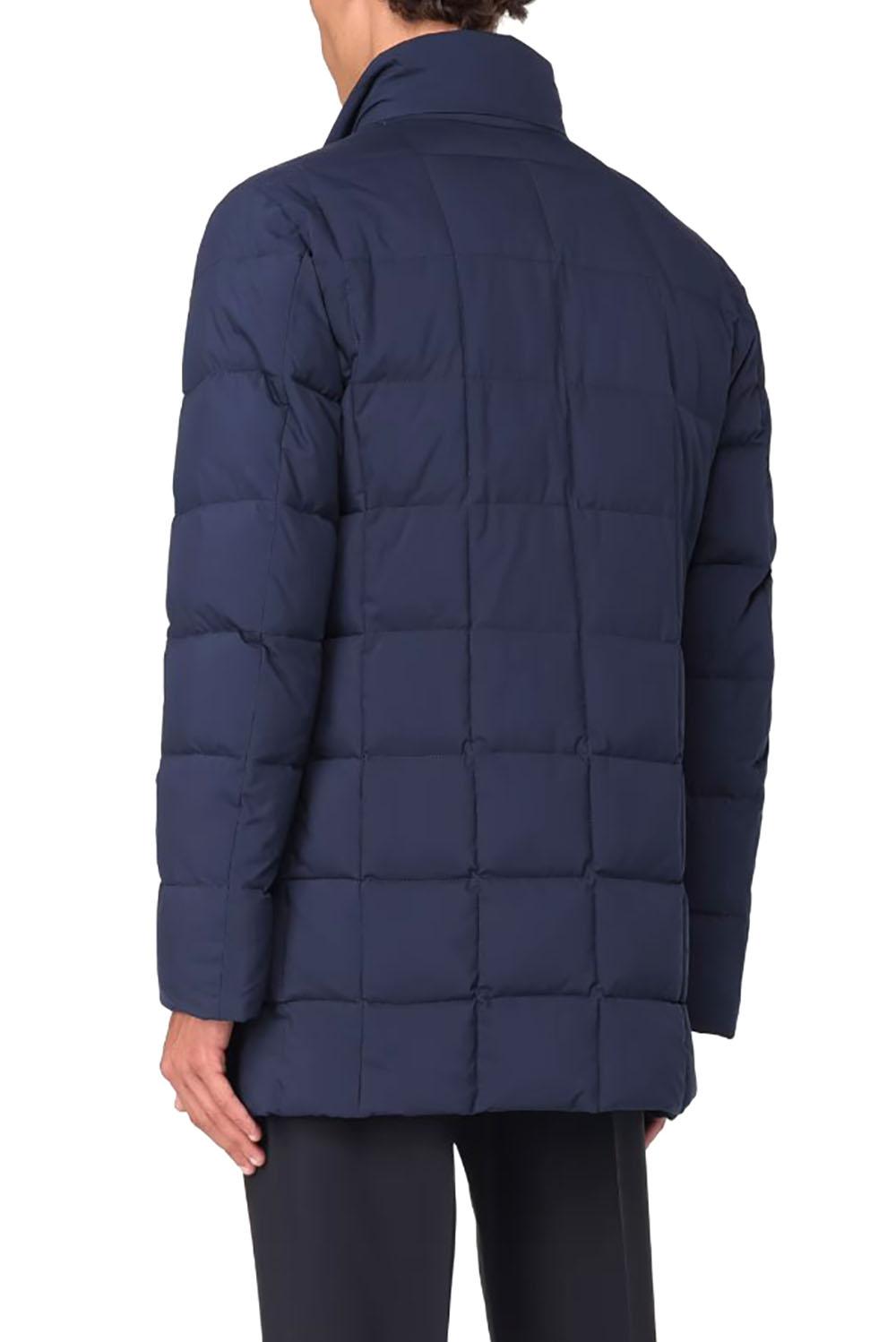  Fay Piumino Double Front Blu Navy Uomo - 6