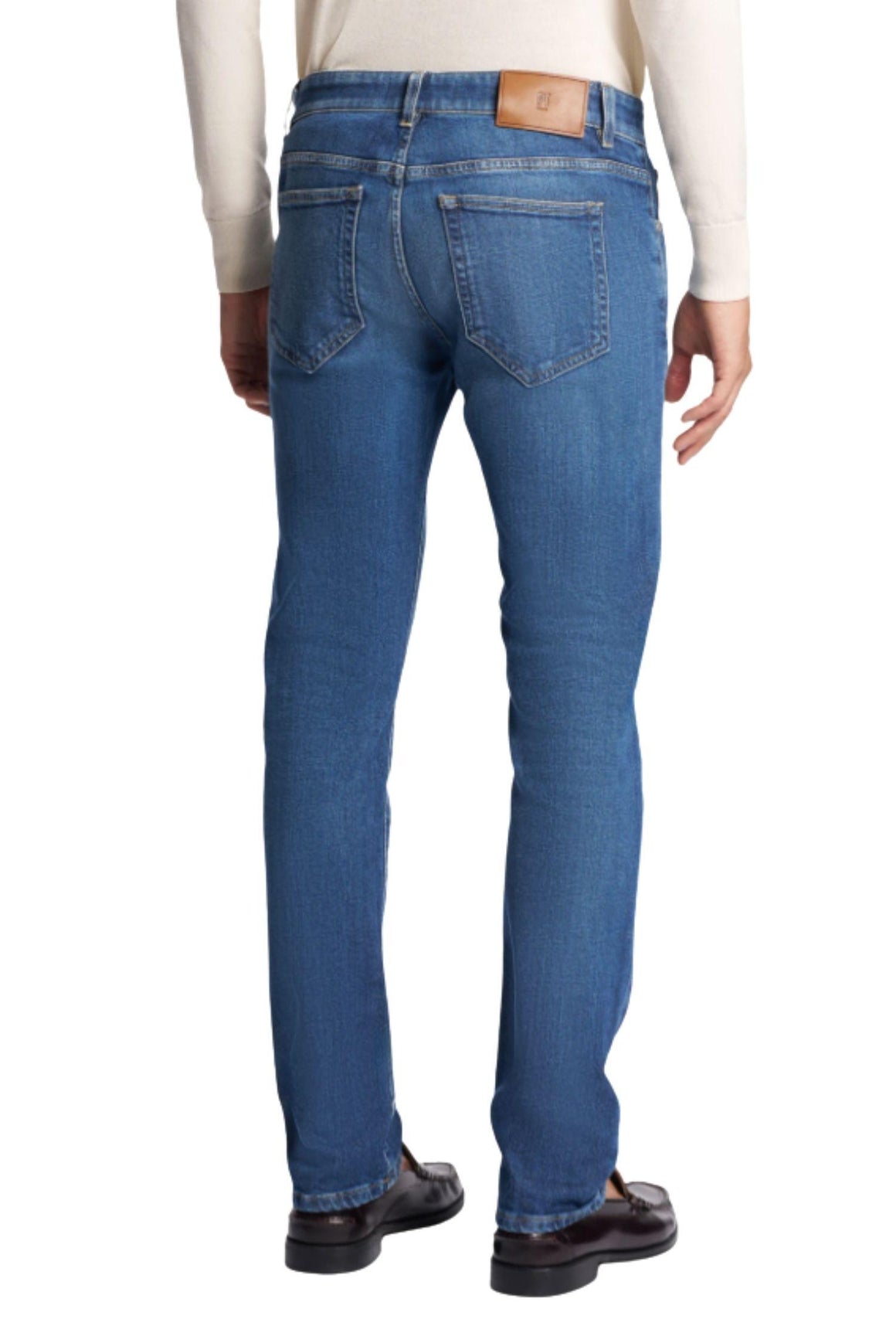  Pt Torino Pt Swing In Denim Stretch Uomo - 3