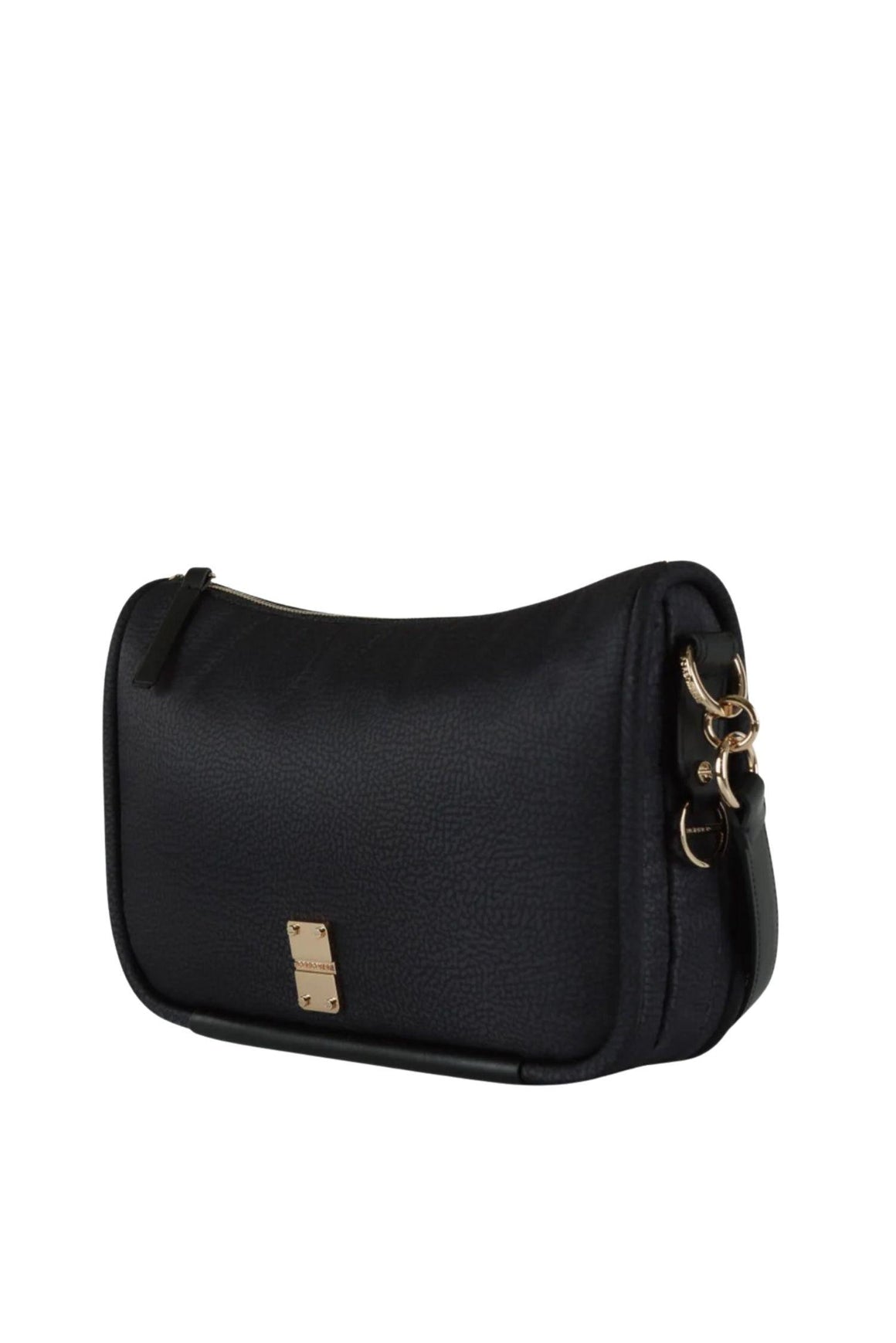  Borbonese Cahier Medium Bag Nero Woman - 2