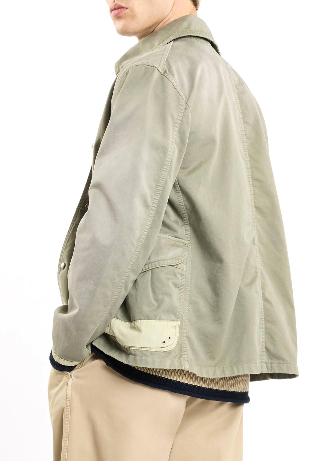  Fay 4 Ganci In Twill Assenzio Uomo - 3