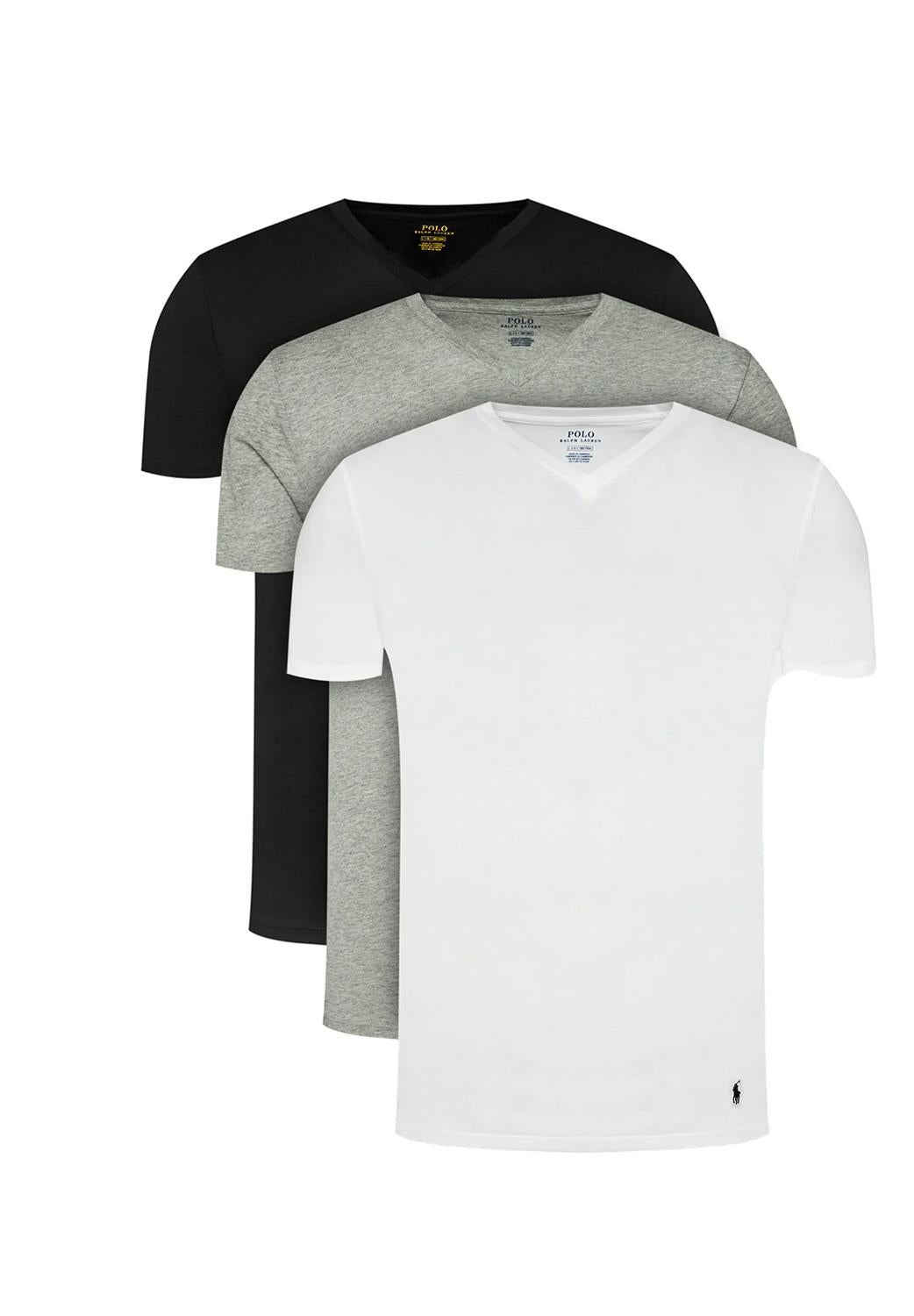  Ralph Lauren T-shirt 3 Pack Multi Uomo - 1