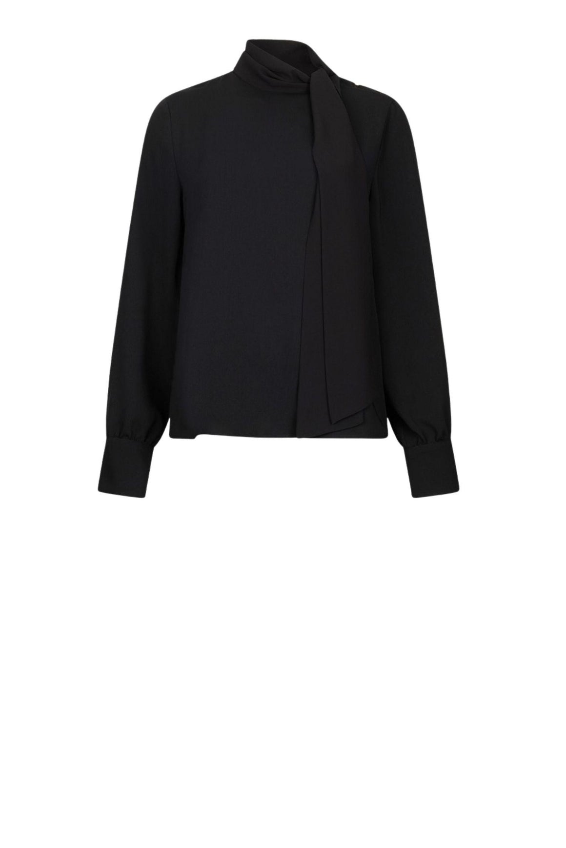  Liu Jo Blusa Con Sciarpa Colore Nero Woman - 1