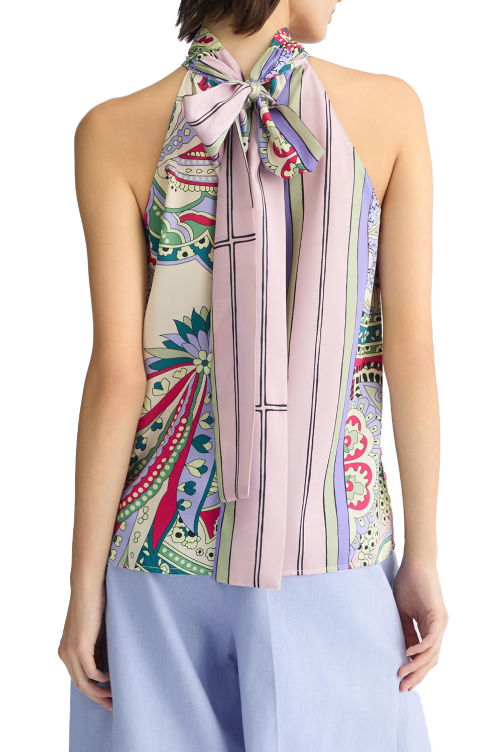  Liu Jo Top In Raso Spring Woman - 4