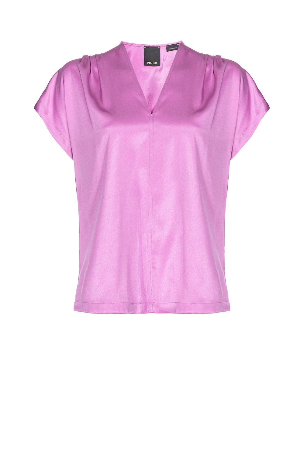  Pinko Blusa Satin Stretch Woman - 1