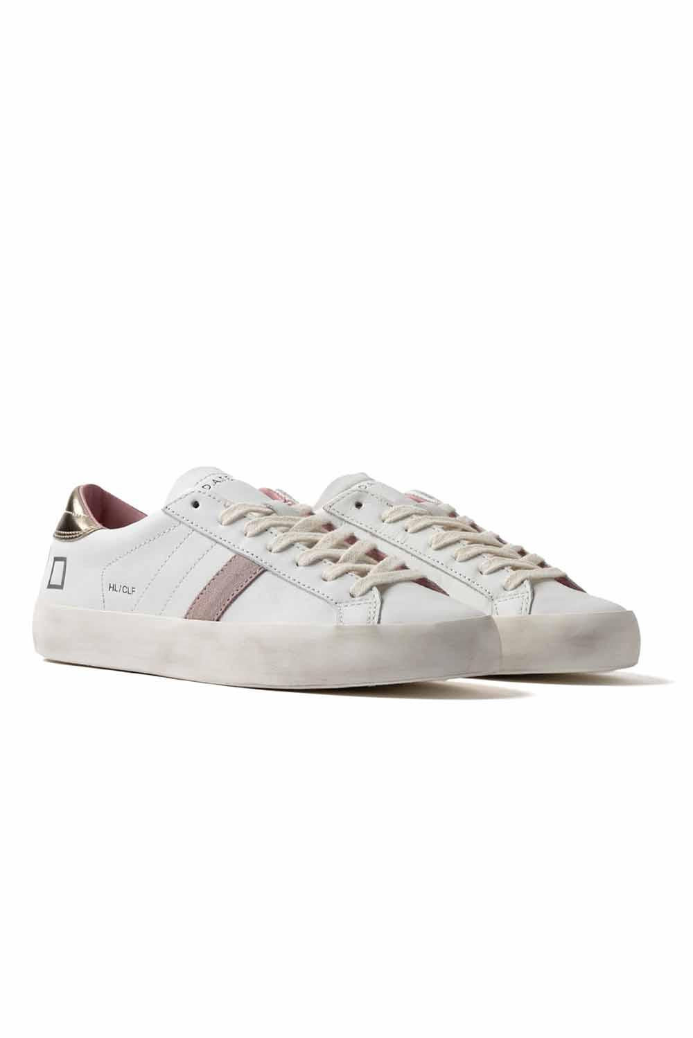  Date D.a.t.e. Sneakers Hill Low Platinum White Platinum Woman - 5
